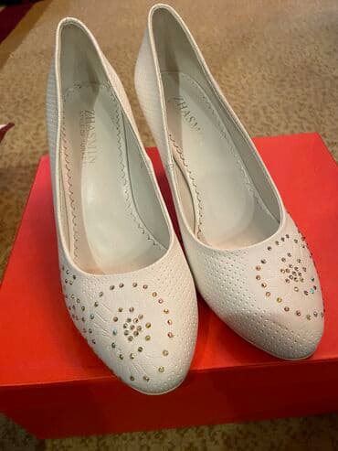 прокат мужских костюмов [возьми на прокат] бишкек фото: Туфли, 37, Anta, Новый, цвет - Белый, Самовывоз — 3