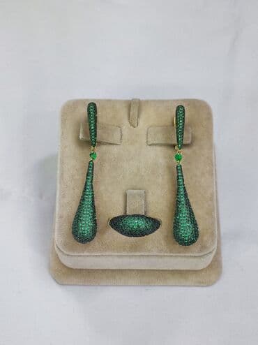 самые красивые свадебные платья в мире: Новая коллекция Италия Серебряный комплект Серебро напыление жёлтое — 5