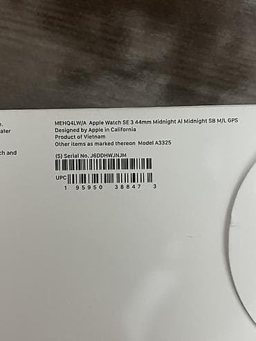 forerunner 970: Apple Watch SE 3 (GPS), 44 мм. Цвет корпуса: Midnight (темный) — 3