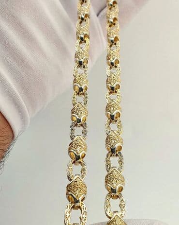 украшения изделия ручной работы: Позолоченная цепь Серебро 925 проба Ювелир. Ювелирные изделия — 2