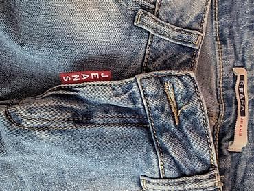 jean: Джинсы RFAFA JEANS, светло‑синяя варка - Модель: рваные/дистресс, с — 2
