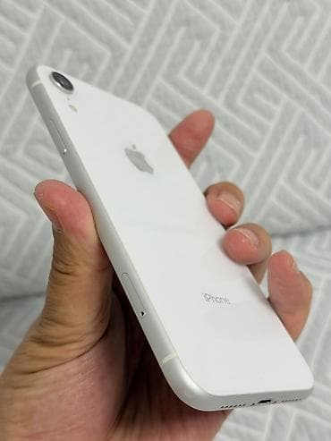 корпус xr: IPhone Xr, Б/у, 128 ГБ, Белый, Защитное стекло, Чехол, 78 % — 5