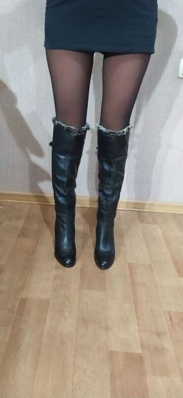 Спецодежда: Сапоги зимние. Б/У. Кожа. Состояние хорошее! Самовывоз — 6