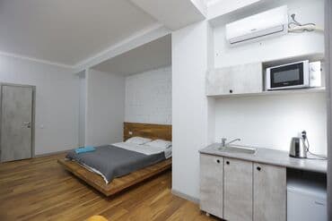 сдается квартиры гостиничного типа: 1 комната, Душевая кабина, Постельное белье, Кондиционер — 4