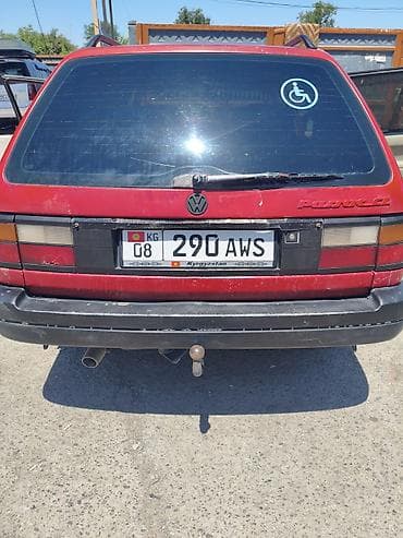 Унаа: Volkswagen Passat: 1991 г., 1.8 л, Кол менен иштөөчү, Газ, Универсал — 7