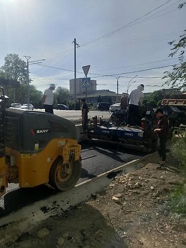 camry 2003: УСЛУГА. Асфальтоукладчик HANTA F45W3 ширина укладки от 2.35м до 4.5м — 6