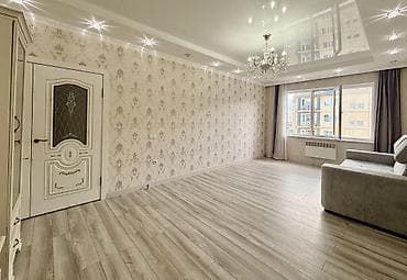 глобуса: 2 комнаты, 76 м², Кок-Жар мкр Индивидуалка, 8 этаж, Евроремонт — 1