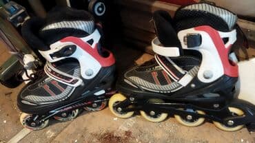 Ролики. в хорошем состоянии. 500сом. размер с 36 по 40.колеса все