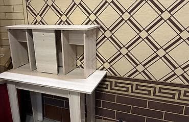 Офисная полка, ЛДСП, цвет - Бежевый