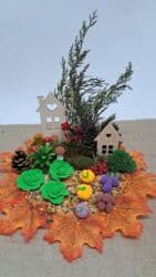 домик для: Осенние декоративные композиции ручной работы от 700с и выше - — 7