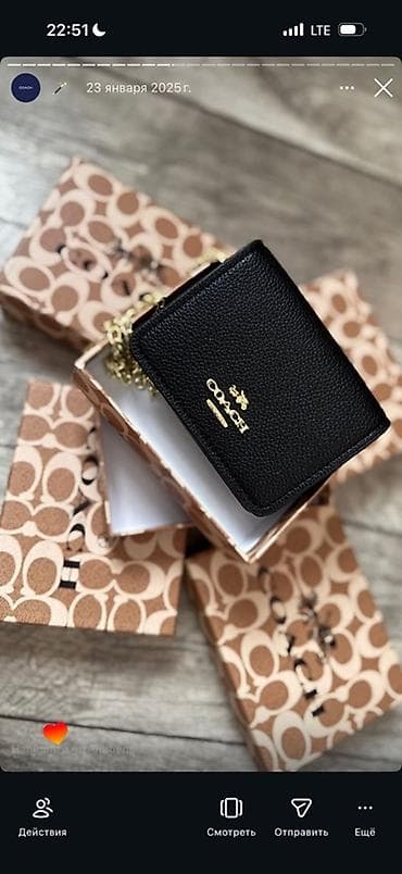 кошелек оригинал: Кошелек, Prada, Натуральная кожа, Унисекс, Новый — 4