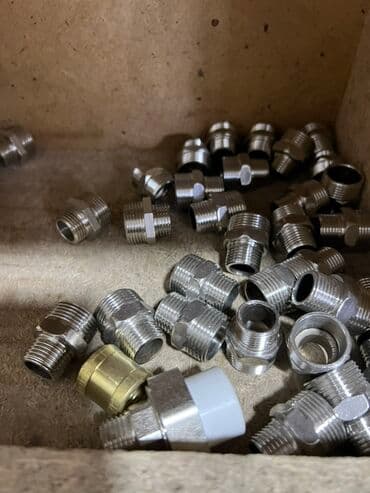 утюги сантехника: Ниппель, Материал: Металл — 2