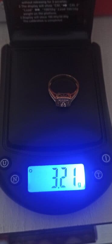 красная нить с золотом 585: Кольцо, Б/у, Женские — 2