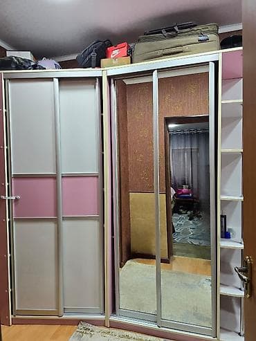 сервант гдр: Шкаф купе, Б/у, Угловой, ЛДСП — 1