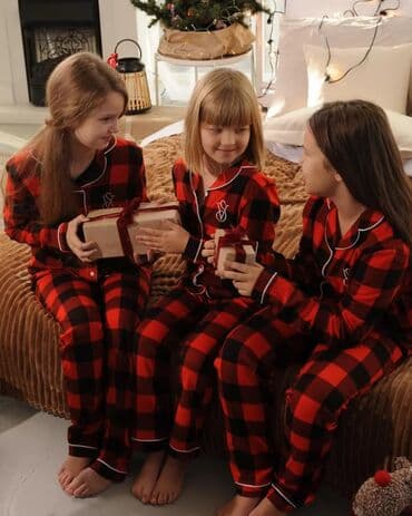 белая ночная сорочка: Пижама, Хлопок, XS, S, M — 4