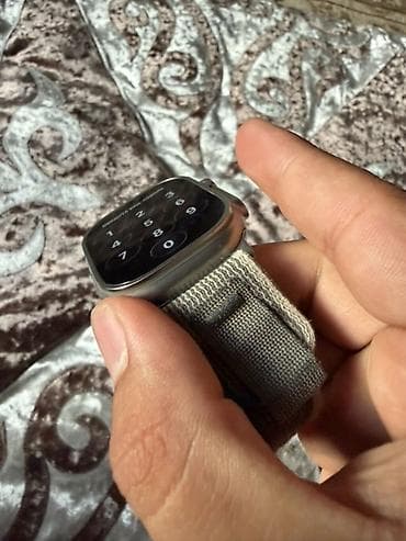 smart plus: Смарт‑часы в стиле Apple Watch Ultra с титановым корпусом и большим — 6