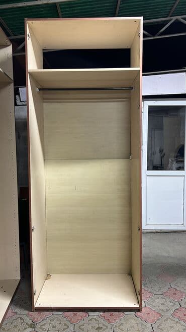 шкафы для дома бу: Шифоньер, Колдонулган, Түз, түсү - Күрөң, МДФ — 11