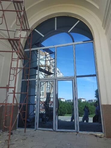 пластиковые окна бишкек в рассрочку: Алюминиевые окна из термо серии. Термо серия подходит под остекление — 4