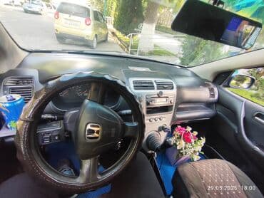 синяя geely: Honda Civic: 2003 г., 1.6 л, Механика, Газ, Хэтчбэк — 8