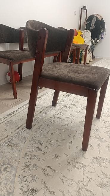 мебельные цеха: Стул для кухни, Новый, Дерево, цвет - Коричневый — 3