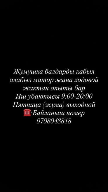 повара на дому: Унаа механиктери — 1