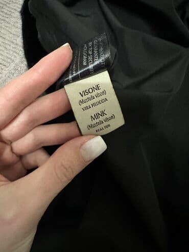 Верхняя одежда: Шуба, Норка, По колено, ОАЭ, S, M, L — 7