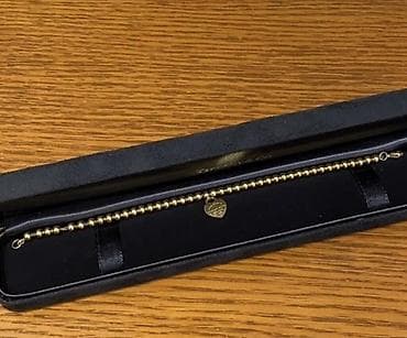 сердце из бисера: Браслет, Проба 585, Женские, Новый — 5