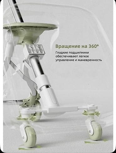 Аксессуарлар: Детский чемодан-трансформер 2 в одном с сиденьем и родительской ручкой — 2
