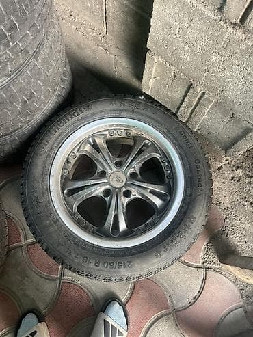 зимные: Колеса в сборе 215 / 60 / R 16, Зима, Комплект, Легковые, Литые, отверстий - 5 — 3