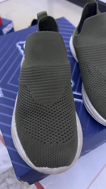 кроссовки лето: Мужские кроссовки, 37, Б/у, цвет - Зеленый — 2