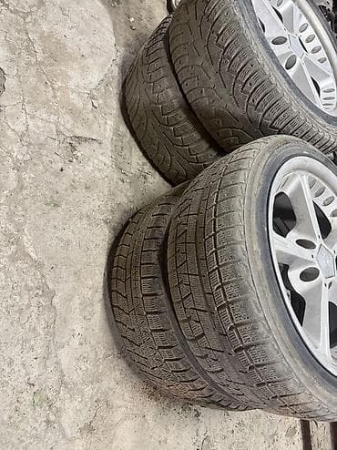 Дөңгөлөктөр монтажда R 18, All-season, Колдонулган, Комплект, Жеңил унаалар, Куйма, тешиктери - 5 — 2