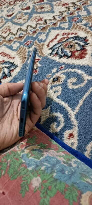 redmi 11 note: Redmi, Redmi Note 10, Колдонулган, 128 ГБ, түсү - Көгүлтүр, 2 SIM — 2