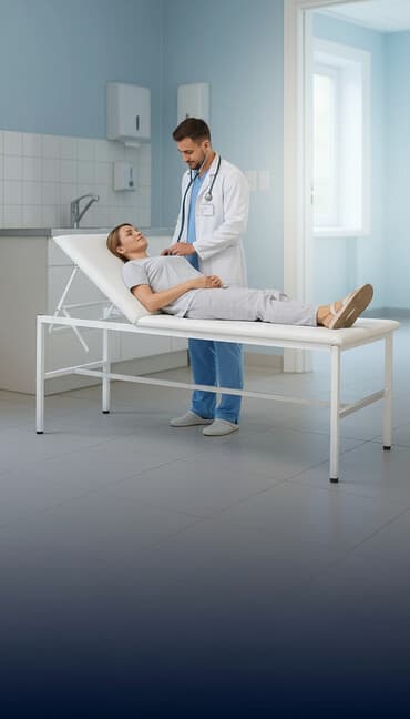 функциональная кровать для лежачих больных: Смотровая кушетка CORPUS - Назначение: медицинские осмотры — 1