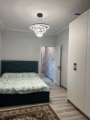 osh flat: 2 комнаты, 60 м², Городская больница №4 (ул. Айни) 107 серия, 1 этаж — 5