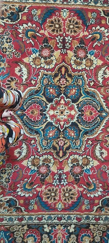 паласы шерстяные: Продаю шерстяной ковер б/у произ. Кара Балта длина 3 м шир 2.20 Ковер — 4