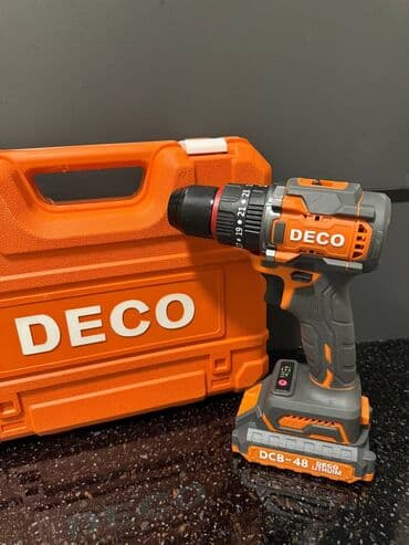 kason шуруповерт: ШУРУПОВЕРТ бесщёточный Фирмы: DECO Отличное Качество Два положения — 1