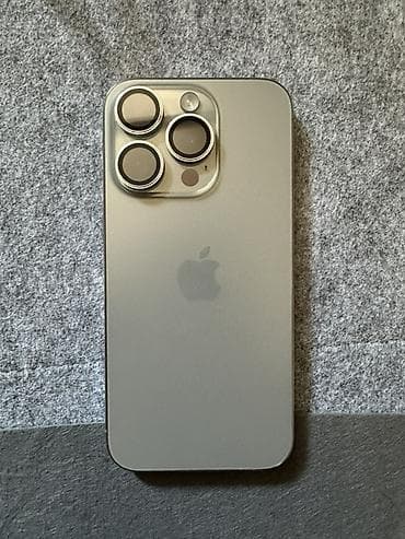 IPhone 15 Pro Max, Б/у, 256 ГБ, Natural Titanium, В рассрочку, 80 % at lalafo.kg IPhone 15 Pro Max, Б/у, 256 ГБ, Natural Titanium, В рассрочку, 80 %