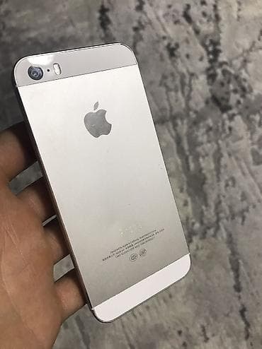 iphone 8se: IPhone 5s, Б/у, 16 ГБ, Белый, Зарядное устройство, 90 % — 1