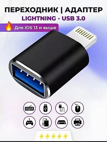 ipad 2: Lightning+USB Адаптер-переходник для iPhone/iPad с разъёмом Lightning — 2