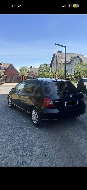 ms 16rs: Honda Civic: 2002 г., 1.6 л, Механика, Бензин, Хэтчбэк — 3