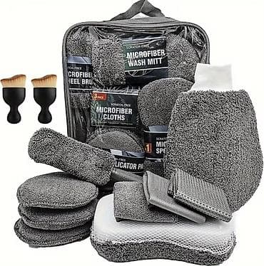 воск для авто: Набор для мойки и детайлинга автомобиля из микрофибры в — 1