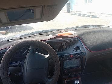 обшивка мазда: Чехлы Экокожа, цвет - Черный, Daewoo — 2