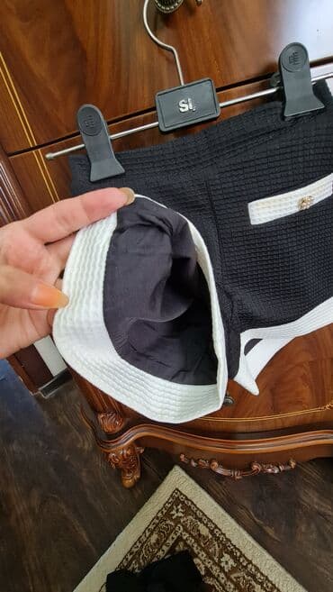 детское новогоднее платье: Комплект, цвет - Черный, Новый — 6