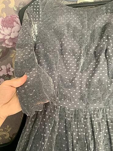 платья красный: Вечернее платье, Русалка, Длинная модель, С рукавами, S — 5