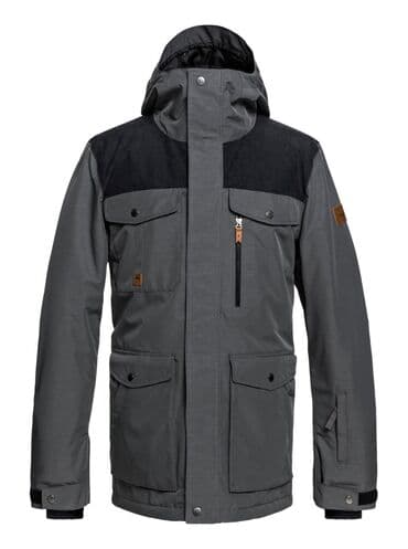 Куртки: Куртка quiksilver мужская сноубордная куртка quiksilver raft jk — 7