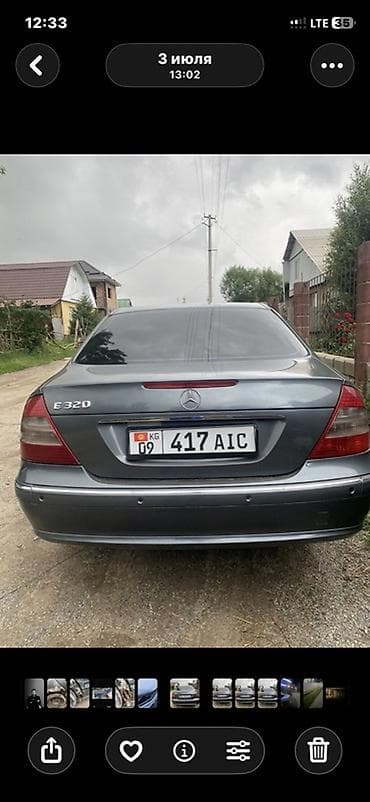 lexus rx 2002: Mercedes-Benz E-Class: 2006 г., 3.2 л, Автомат, Бензин, Седан — 3
