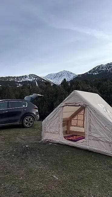 шатры палатки: Сдается в аренду!!! Просторная кемпинговая палатка для комфорта на — 1