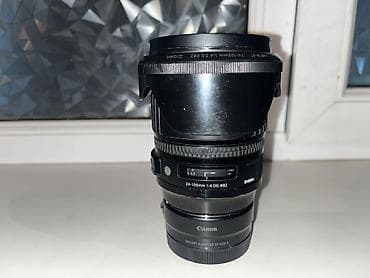 объектив 24 105 canon: Объектив Sigma 24–105mm f/4 DG (Ø82) + адаптер Canon Mount Adapter — 1