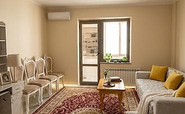 2 комнаты, 64 м², Бишкек Парк ТРЦ Элитка, 4 этаж, Дизайнерский ремонт — 5