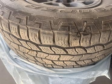 Колеса в сборе 245 / 75 / R 16, Всесезонная, Б/у, Комплект, Внедорожные (АТ/МТ), Литые, отверстий - 6 — 6